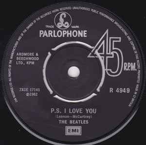 Beatles, The - Love Me Do c/w P.S. I Love You (UK Pressing) (Single, Reissue, Mono) (Pre-Loved)