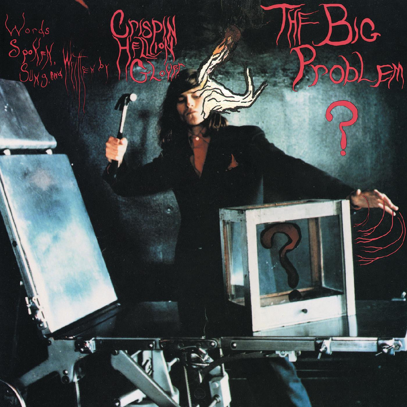 Glover, Crispin Hellion - The Big Problem ≠ The Solution. The Solution = Let It Be (Light Blue & Crimson "Clowny Clown Clown" Splatter Vinyl, RSD 2023)