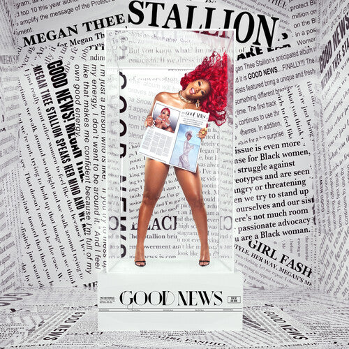 Megan Thee Stallion - GOOD NEWS (Indie Exclusive, Blue, White Vinyl)
