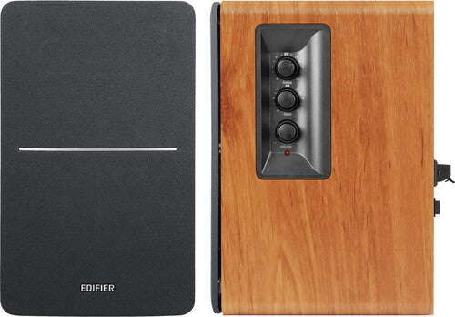 Edifier - R1280Ts Powered Bookshelf Speakers - 42 Watts - Walnut Color (Brown)