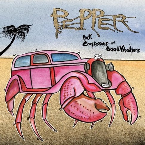 Pepper - Pink Crustaceans And Good Vibrations (Clear Blue Vinyl)