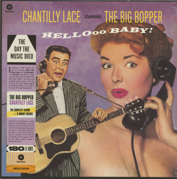 Big Bopper - Chantilly Lace Starring The Big Bopper (Limited Edition, 180 Gram, Bonus Tracks, Spain Import)