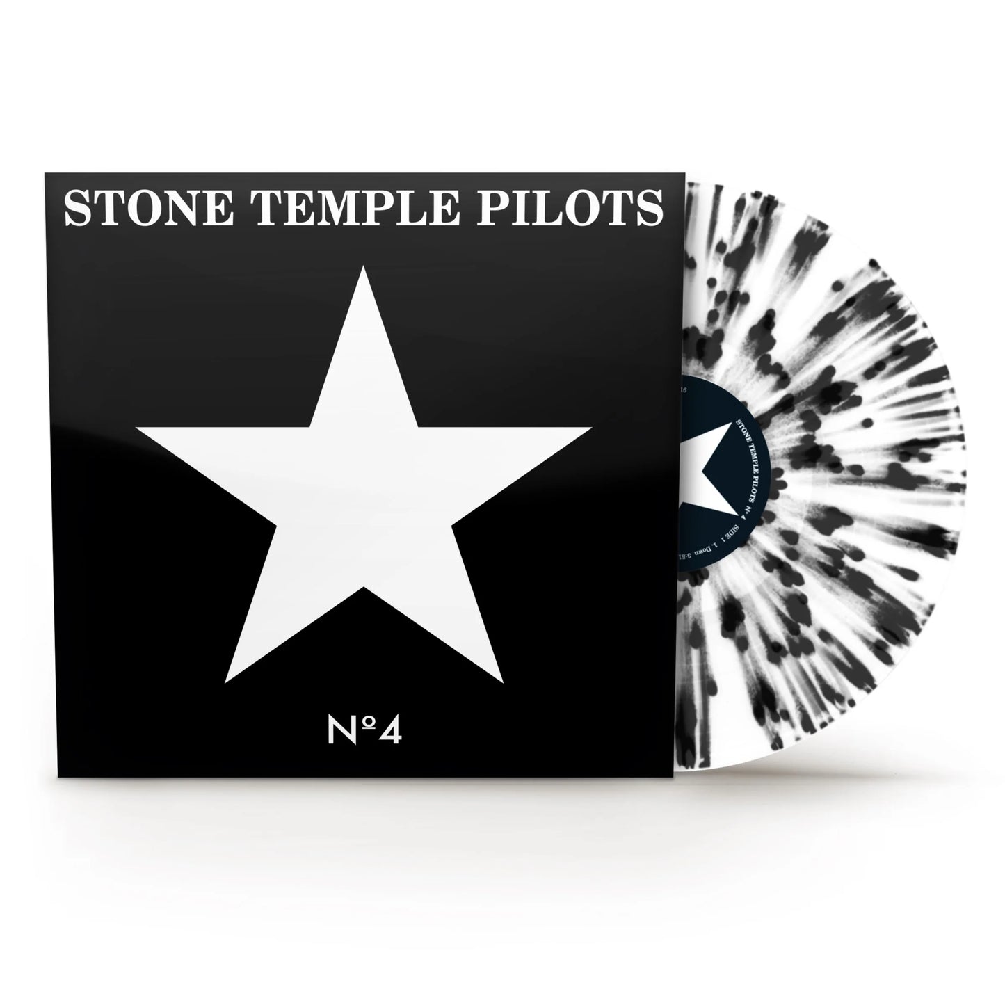 Stone Temple Pilots - No. 4 (ROCKTOBER, Black, White Splatter Vinyl)
