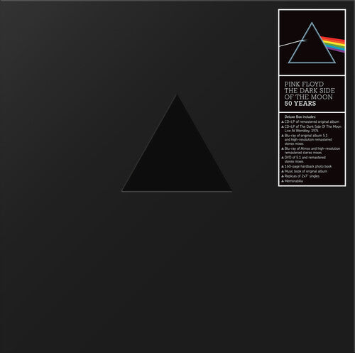 Pink Floyd - The Dark Side Of The Moon (50th Anniversary Box Set) (2LP, 2CD, w/ DVD, CD, Blu-ray)