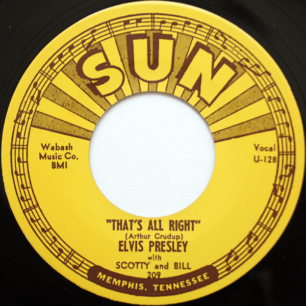 Presley, Elvis - That's All Right/Blue Moon Of Kentucky (7", 1973) (Pre-Loved)