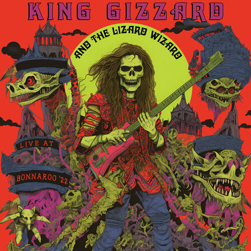 King Gizzard & the Lizard Wizard - Live At Bonnaroo '22 (Bubblegum & Sour Grape Vinyl)