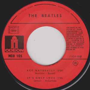 Beatles, The - Yesterday/The Night Before/Act Naturally/It's Only Love (French Pressing) (EP, Reissue) (Pre-Loved)