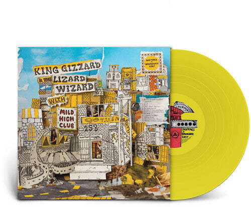 King Gizzard & the Lizard Wizard - Sketches of Brunswick East (Injection Molded PET Ecosonic Yellow Vinyl, Reissue)