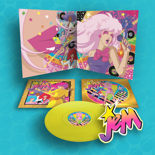Jem And The Holograms - Jem And The Holograms (Deluxe Edition, Yellow Vinyl, Bonus Tracks, Gatefold)