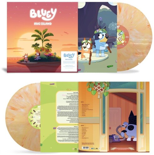 Bluey - Rug Island (Sunset Orange Vinyl, UK)