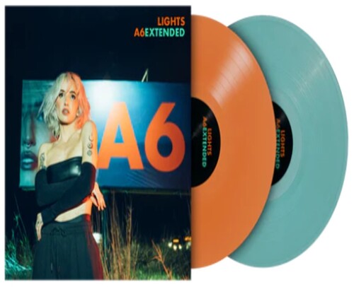 Lights - A6EXTENDED (Orange, Green Vinyl)
