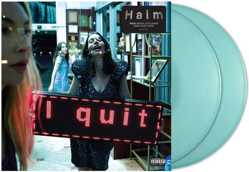 Haim - I Quit (Indie Exclusive, Blue Vinyl, Gatefold)