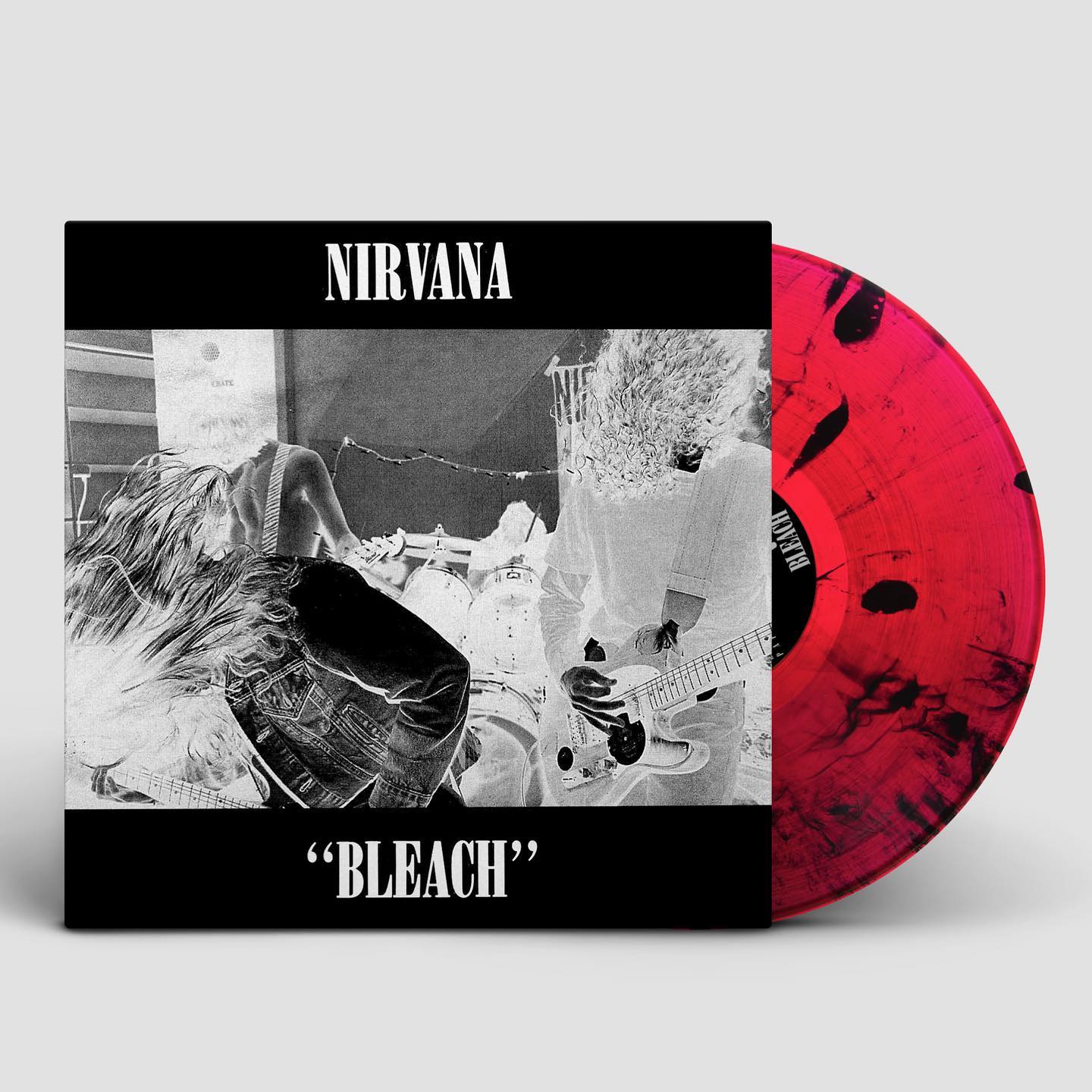 Nirvana - Bleach (Indie Exclusive, Red/Black Vinyl)