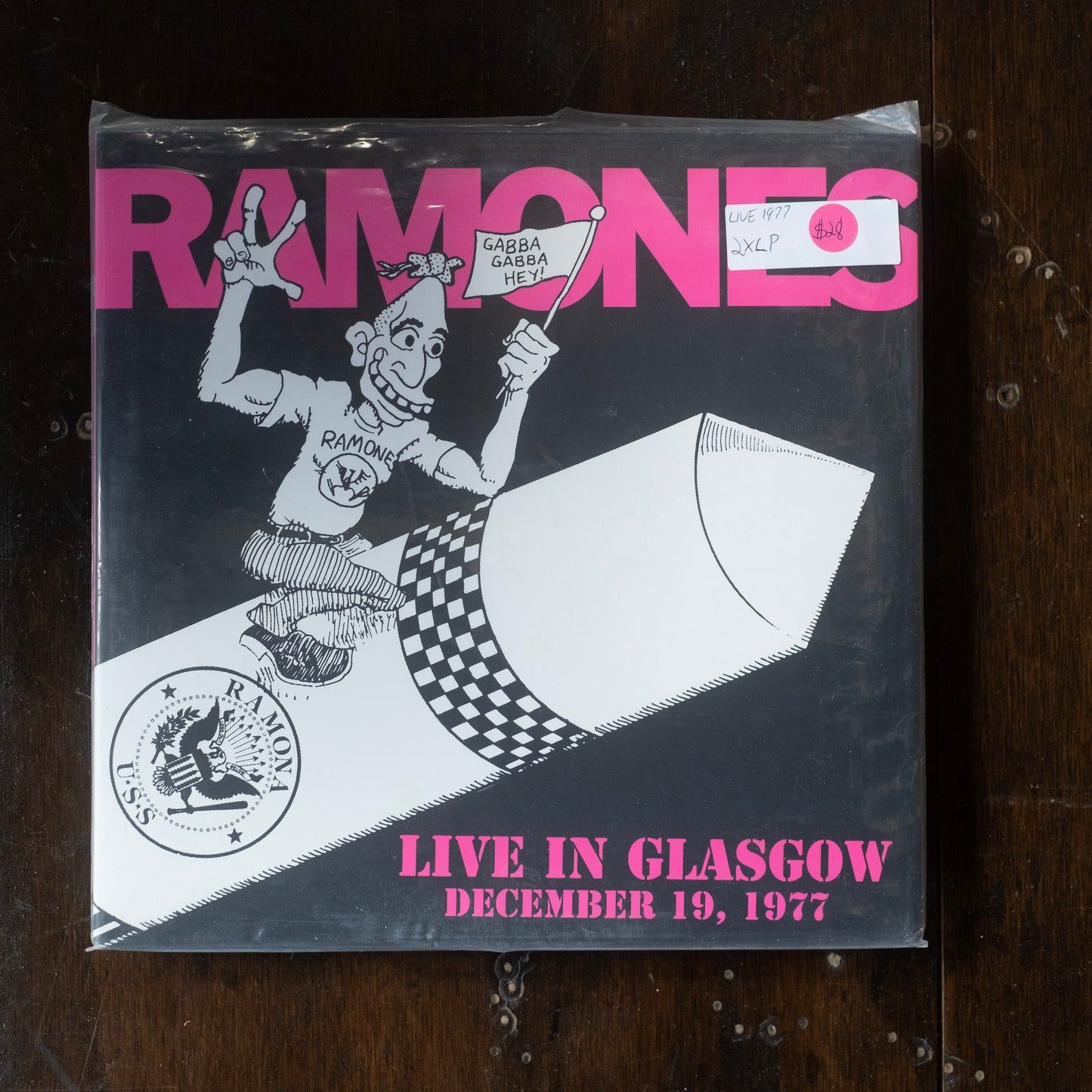 Ramones - Live In Glasgow December 19, 1977 (Pre-Loved)