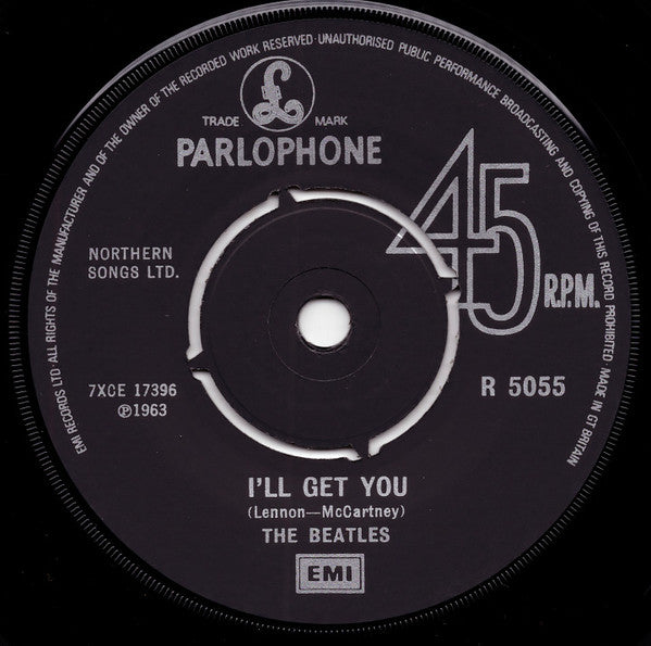 Beatles, The - She Loves You c/w I'll Get You (UK Pressing) (Single, Reissue) (Pre-Loved)