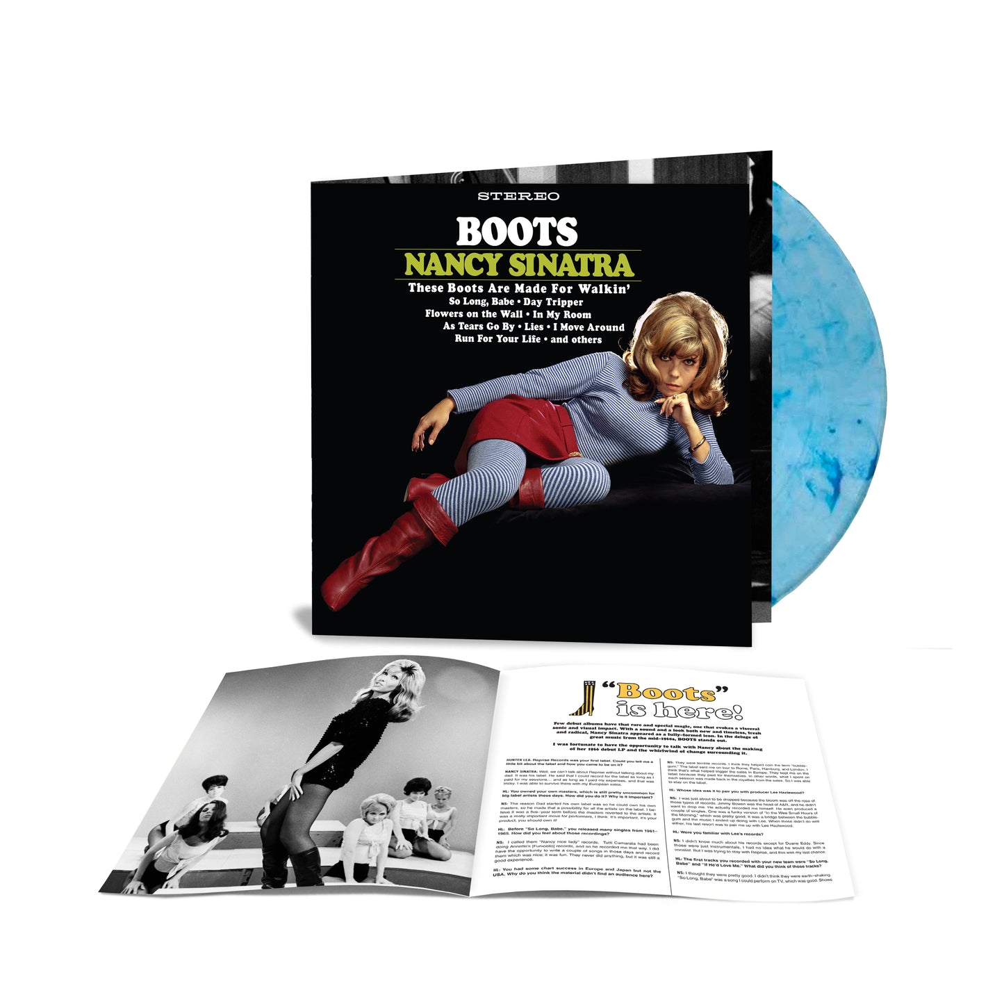 Sinatra, Nancy - Boots (So Long, Babe Blue Swirl Vinyl)