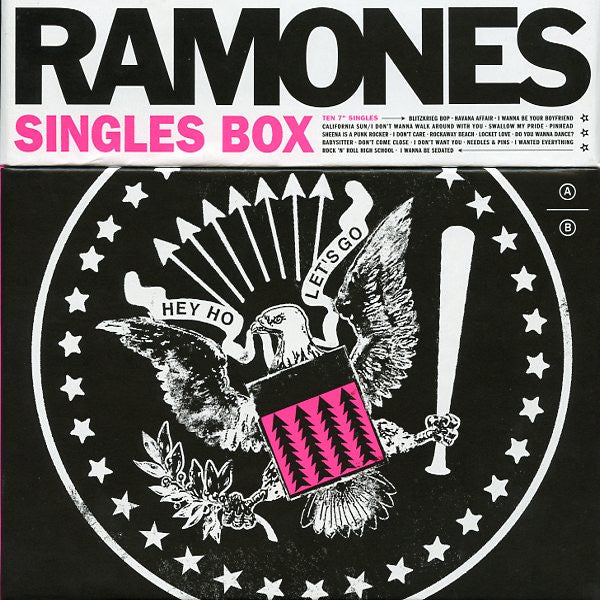 Ramones - Singles Box (Record Store Day 2017, Compilation, Limited Edition, Numbered (#5208), 10 x Vinyl) (Pre-Loved)