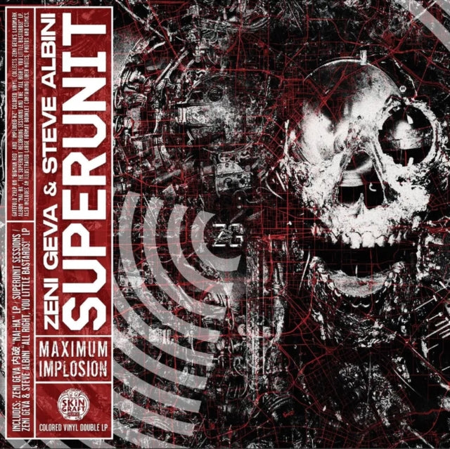 Geva, Zeni / Albini, Steve - Superunit: Maximum Implosion (2LP, Gatefold, Colored Vinyl) (RSD 2026)