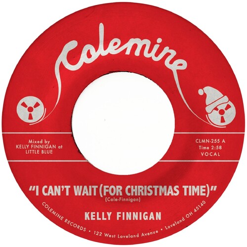Finnigan, Kelly - I Can't Wait (for Christmas Time)/Snowy Night in Ohio (White Vinyl)