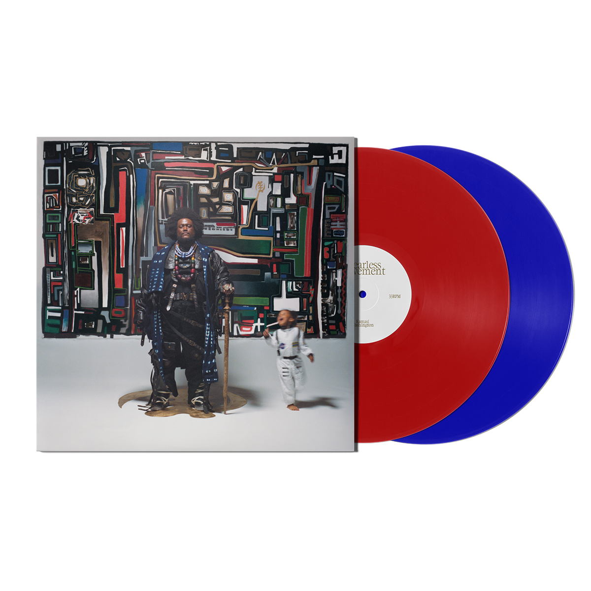 Washington, Kamasi - Fearless Movement (Indie Exclusive, Red & Blue Vinyl)