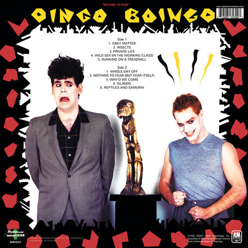 Oingo Boingo - Nothing To Fear (Red, Black Vinyl)