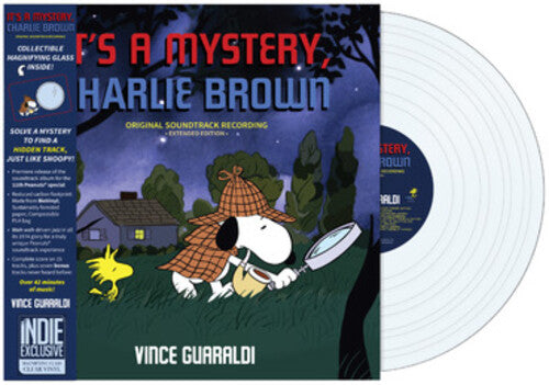Guaraldi, Vince - It's a Mystery, Charlie Brown (Indie Exclusive, Clear Vinyl, Remastered, Restored)