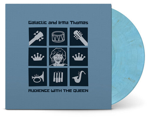 Galactic (with Irma Thomas) - Audience With The Queen (Indie Exclusive, Sky Blue and Gold LP)