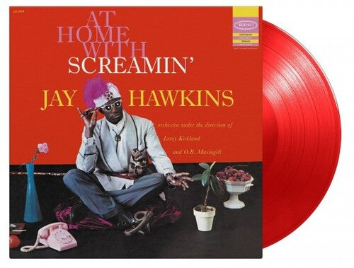 Hawkins, Screamin Jay - At Home With Screamin Jay Hawkins (Limited Edition, 180 Gram, Red Vinyl, Music on Vinyl, Holland)