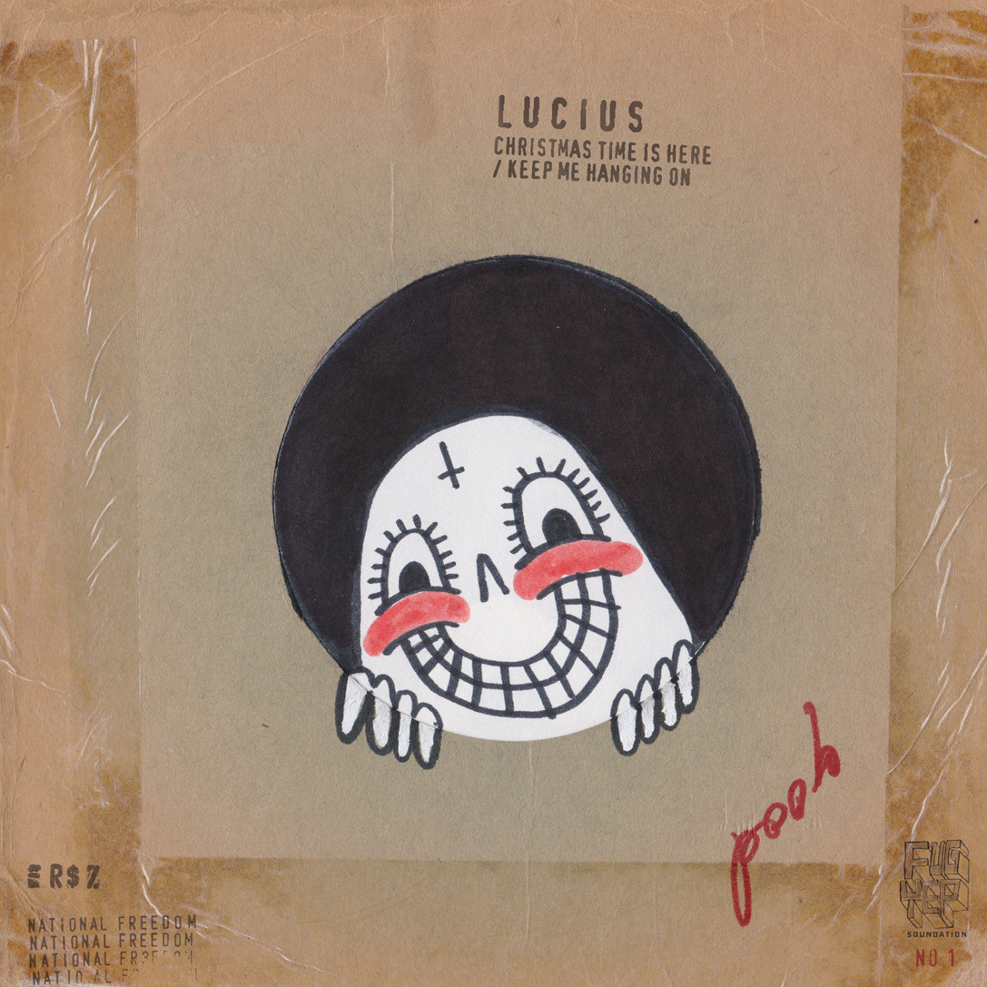 Lucius - Christmas Time Is Here / Keep Me Hanging On (7" Single) (SIGNED)