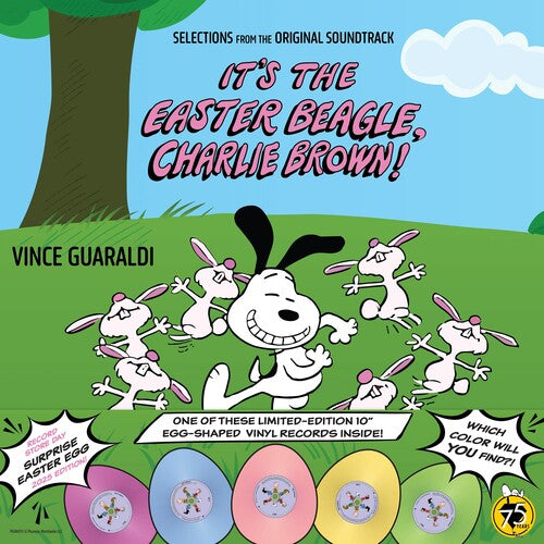 Guaraldi, Vince - Selections From It's The Easter Beagle Charlie Brown! (75th Anniversary, Mystery Easter Egg Edition, 10" Colored Vinyl) (RSD 2025)
