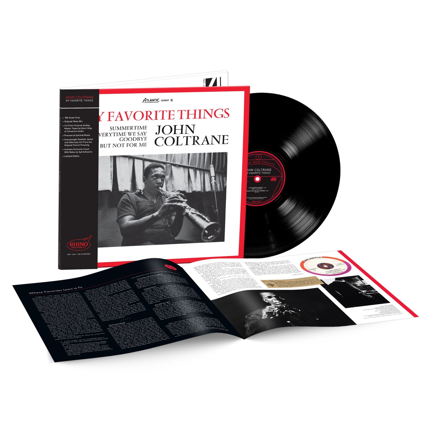 Coltrane, John - My Favorite Things (Limited Edition, 180 Gram, Brick & Mortar Exclusive, Mono) (Rhino SYEOR 2026)