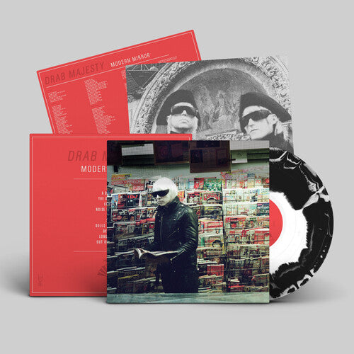 Drab Majesty - Modern Mirror (Black, White Vinyl)