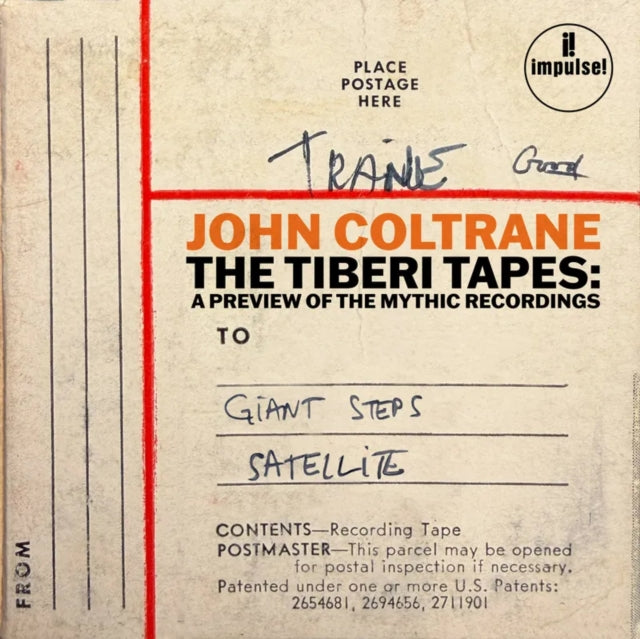 Coltrane, John - Tiberi Tapes: A Preview Of The Mythic Recordings (RSD 2026)