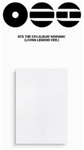 BTS - BTS The 5th Album 'ARIRANG' BTS The 5th Album 'ARIRANG' (Living Legend Ver.) (Large Item, Sticker / Stickers, Booklet, With Book, Photo / Photo Card) - 198704872631 - CD's - Yellow Racket Records