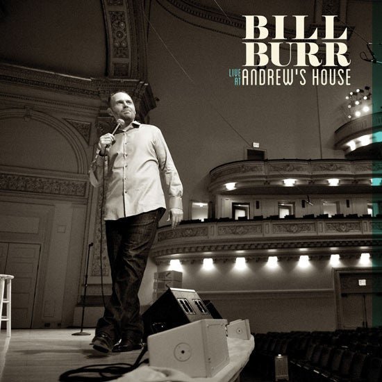 Burr, Bill - Live At Andrew's House (Cream Vinyl) (Pre - Loved) - VG+ - Burr, Bill - Live At Andrew's House - Vinyl LP's - Yellow Racket Records