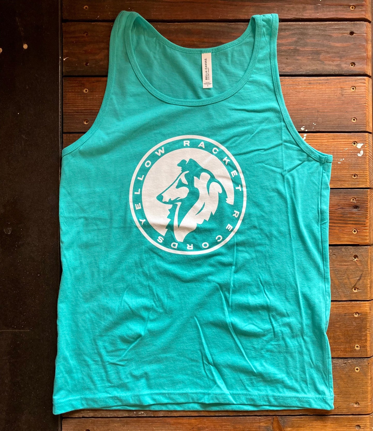 Yellow Racket Classic Tank Top (Logo w/ Text)