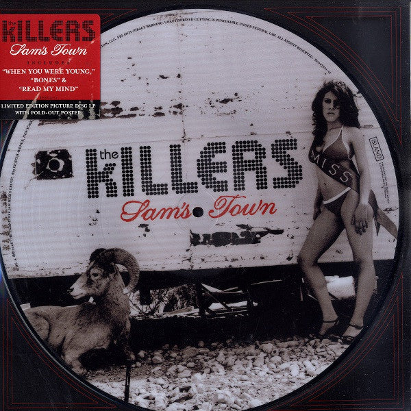 Killers, The - Sam's Town (Picture Disc, Limited Edition, Gray Rim) (Pre-Loved)