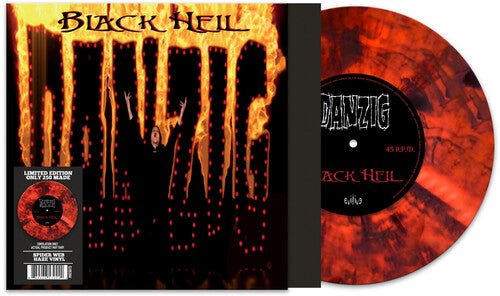 Danzig - Black Hell (Spider Web Haze Black & Red Vinyl) - 889466539442 - Vinyl 7" Singles - Yellow Racket Records