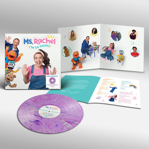 Ms. Rachel - I'm So Happy (Indie Exclusive, Purple, Marble Vinyl)