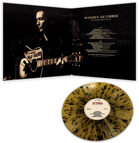 Guthrie, Woody - This Machine Kills Fascists (Gold/ black Splatter Vinyl)