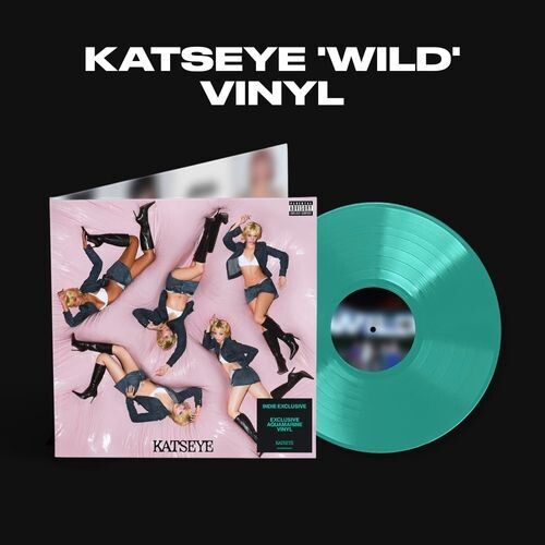 Katseye - Wild (Indie Exclusive, Aqua Vinyl, Gatefold)