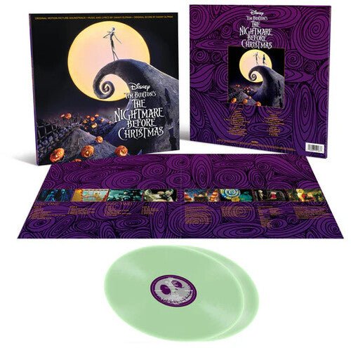 Elfman, Danny - Nightmare Before Christmas (O.S.T.) (Limited 'Glow In The Dark' Vinyl, UK Import) - 050087591878 - Vinyl LP's - Yellow Racket Records