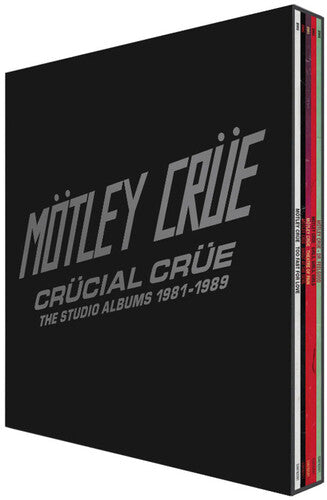 Motley Crue - Crucial Crue: The Studio Albums 1981-1989 (Limited Edition, Box Set, Colored Vinyl)