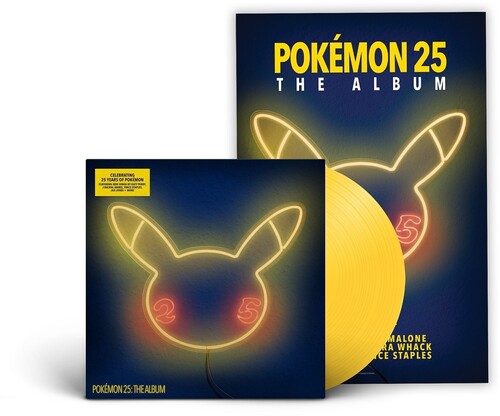 Various Artists - Pokemon 25: The Album (Yellow Vinyl)