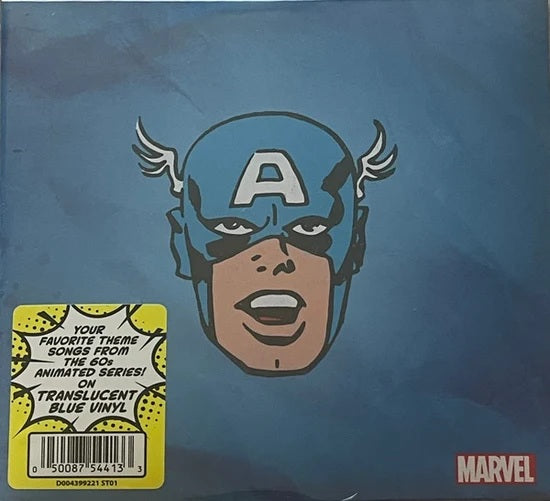 Marvel Chorus - Captain America (1966 Theme) (Blue Vinyl)