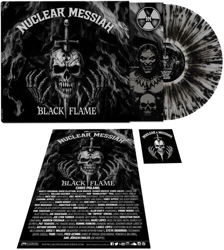Nuclear Messiah - Black Flame (Limited Edition, Clear Vinyl, Silver, Black, Splatter)