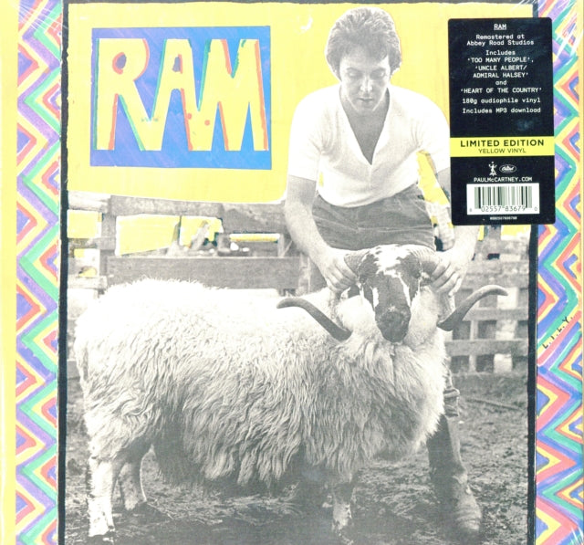 McCartney, Paul & Linda - Ram (180 Gram, Fluorescent Yellow Vinyl)