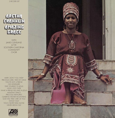 Franklin, Aretha - Amazing Grace (White Vinyl) - 603497843572 - Vinyl LP's - Yellow Racket Records