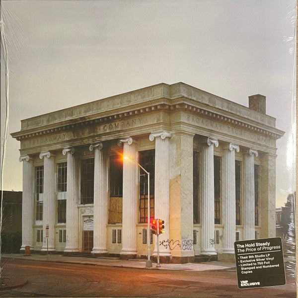 Hold Steady, The - The Price of Progress (VMP Club Edition, Limited Edition, Numbered (464/750), Silver Vinyl) (Pre - Loved) - M - Hold Steady, The - The Price of Progress (VMP Club Edition, Limited Edition, Numbered (464/750) Silver Vinyl) (Pre-Loved) - Vinyl LP's - Yellow Racket Records