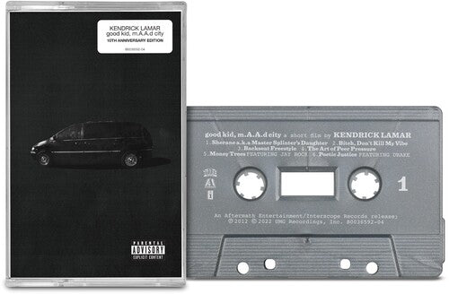 Lamar, Kendrick - Good Kid: M.A.A.D City (10th Anniversary Edition) (Black Cassette) - 602448384294 - Cassettes - Yellow Racket Records